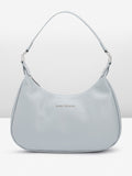 Lino Perros Textured Structured Baguette Bag