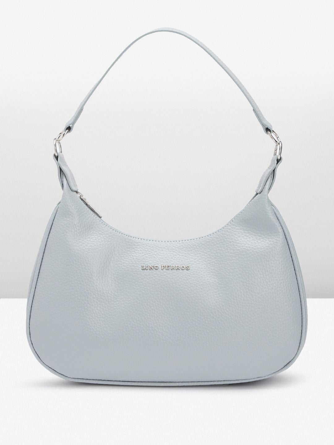 Lino Perros Textured Structured Baguette Bag