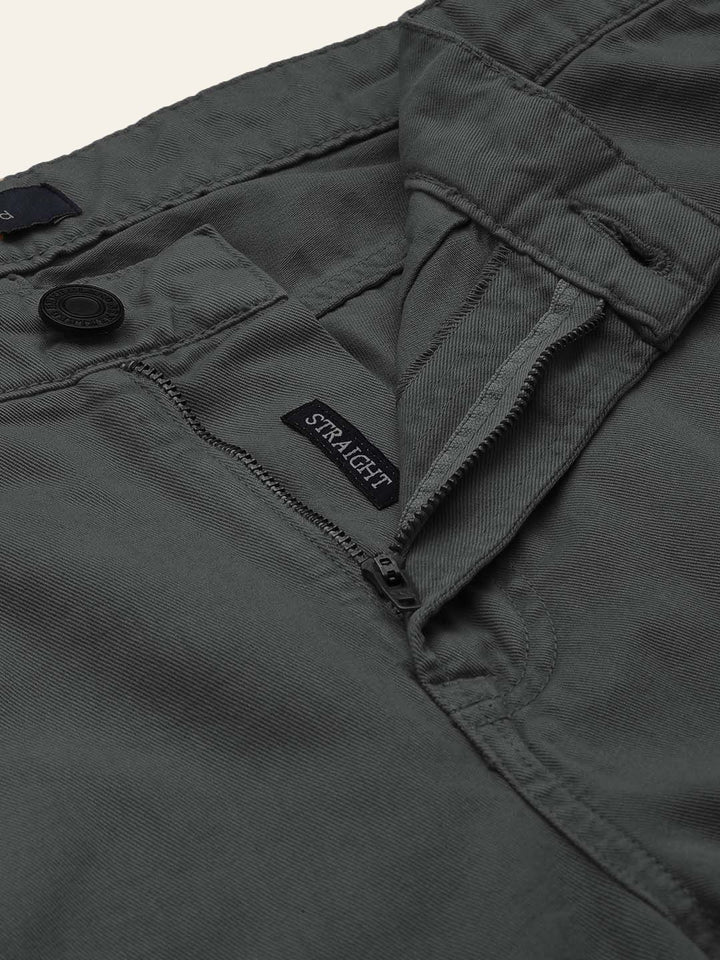 Bene Kleed Men Straight Fit Pure Cotton Cargos Trousers
