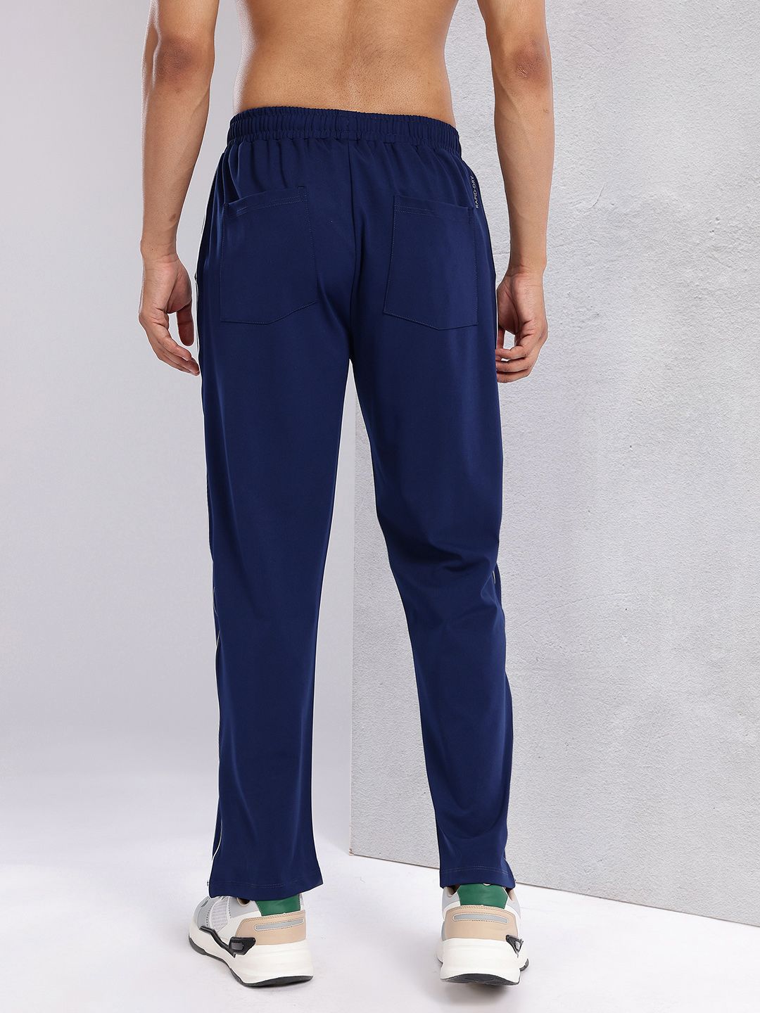 HRX by Hrithik Roshan Men Contrast Piping Training Track Pants