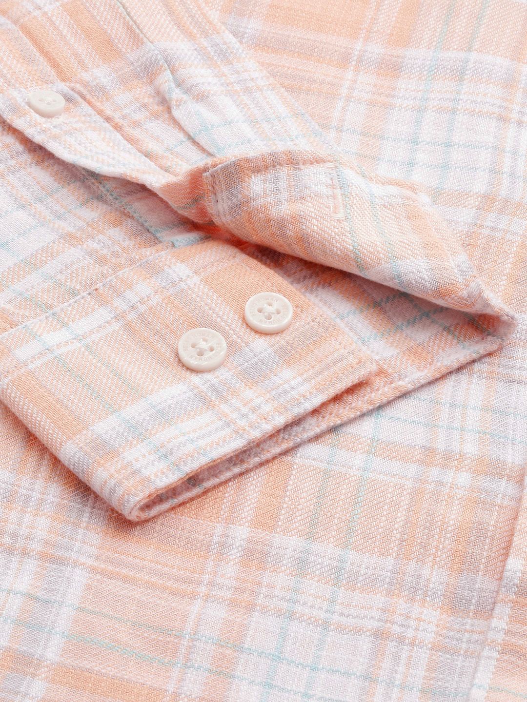 Being Human Slim Fit Checked Pure Cotton Casual Shirt