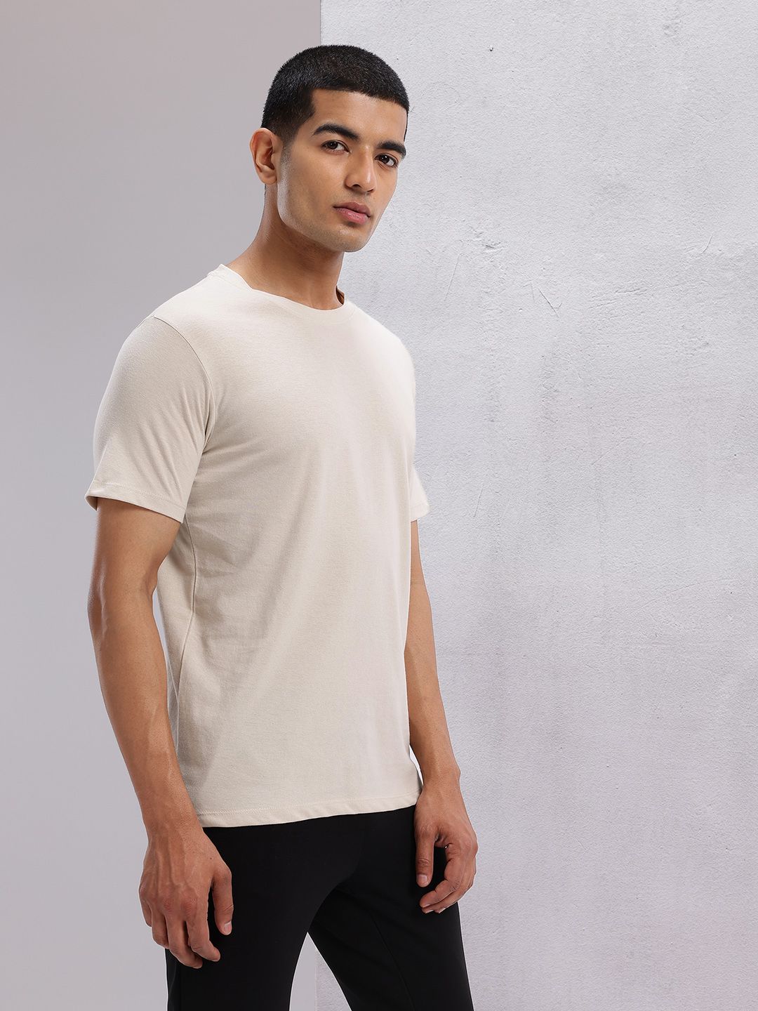 HRX by Hrithik Roshan Typography Printed Yoga T-shirt