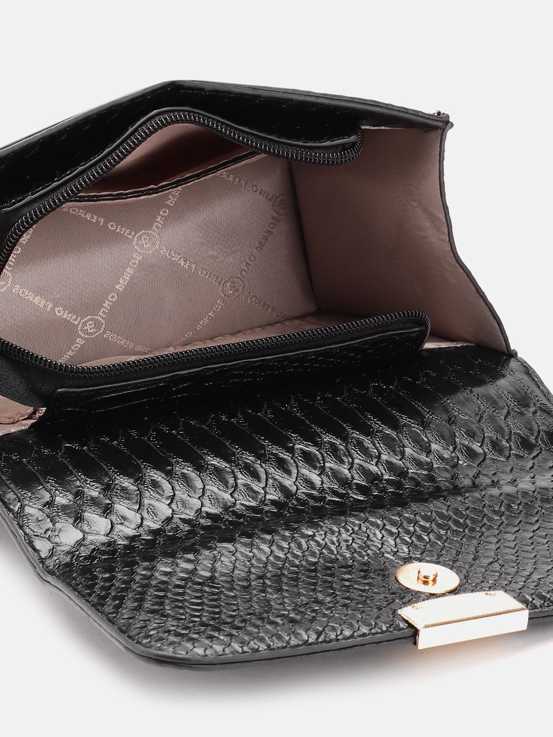 Lino Perros Textured Structured Shoulder Bag