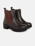 Lino Perros Women Mid-Top Block Heels Regular Boots