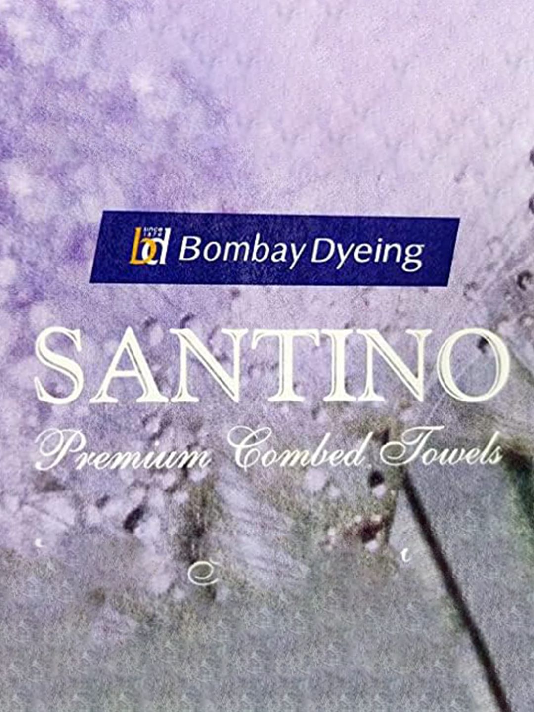 BOMBAY DYEING Blue Santino 550 GSM Pure Cotton Solid Bath Towel