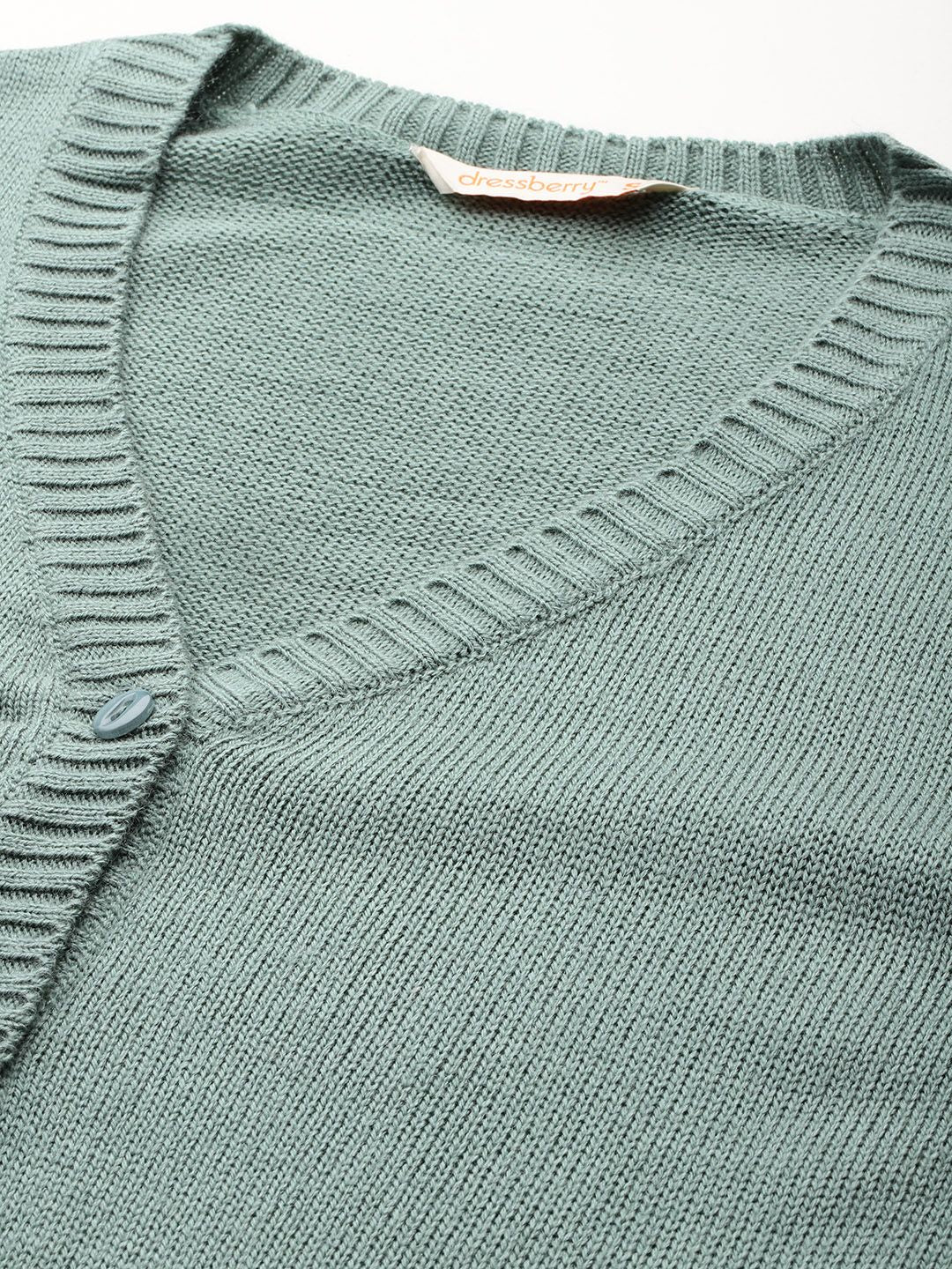 DressBerry Acrylic Knitted Cardigan