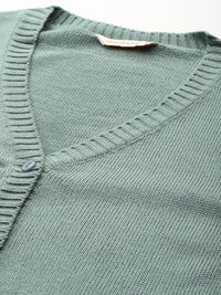 DressBerry Acrylic Knitted Cardigan