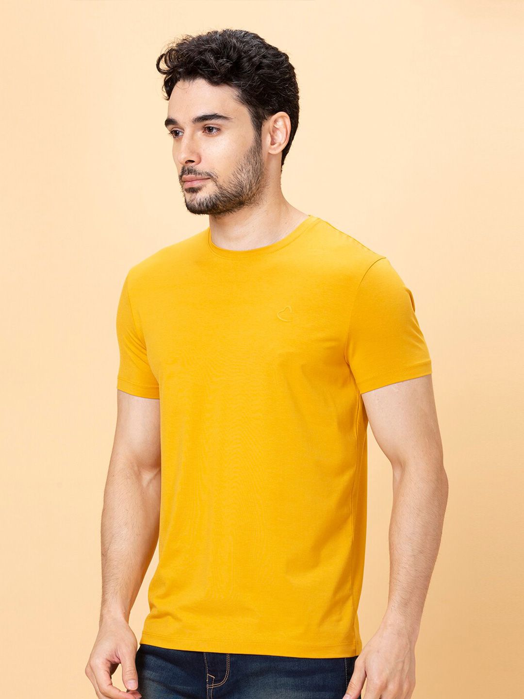 Being Human Round Neck Slim Fit T-shirt