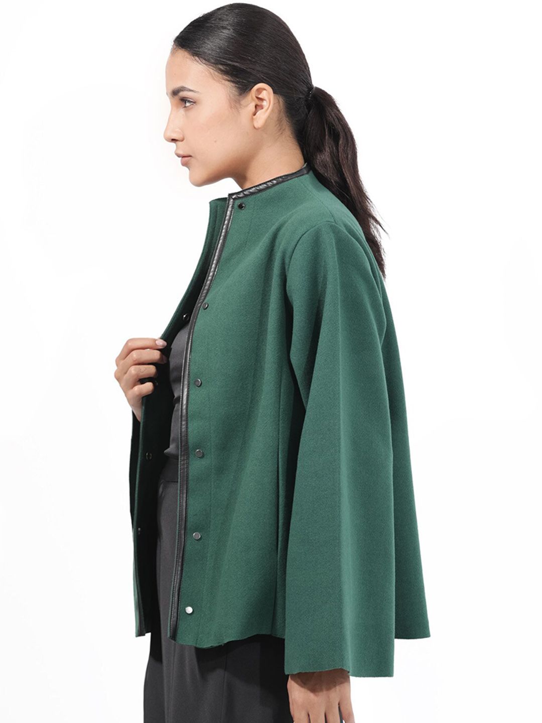 RAREISM Stand Collar Tailored Jacket