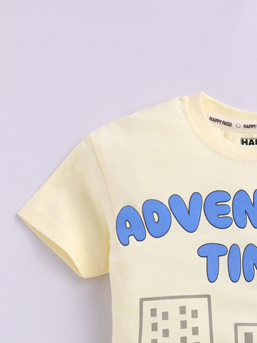 Happy Faces Boys Snoopy Printed Pure Cotton T-shirt