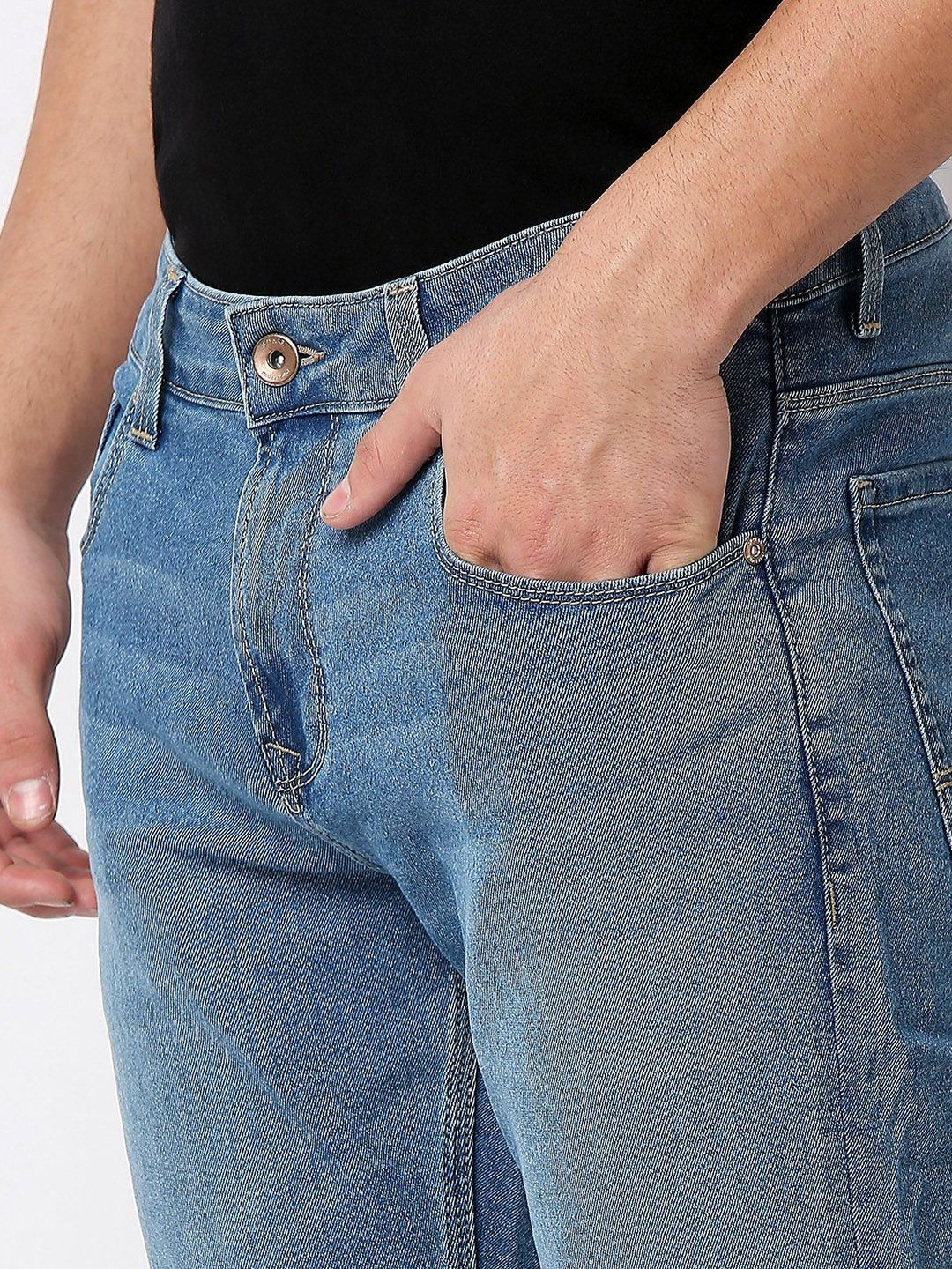 SPYKAR Men Slim Fit Light Fade Stretchable Jeans