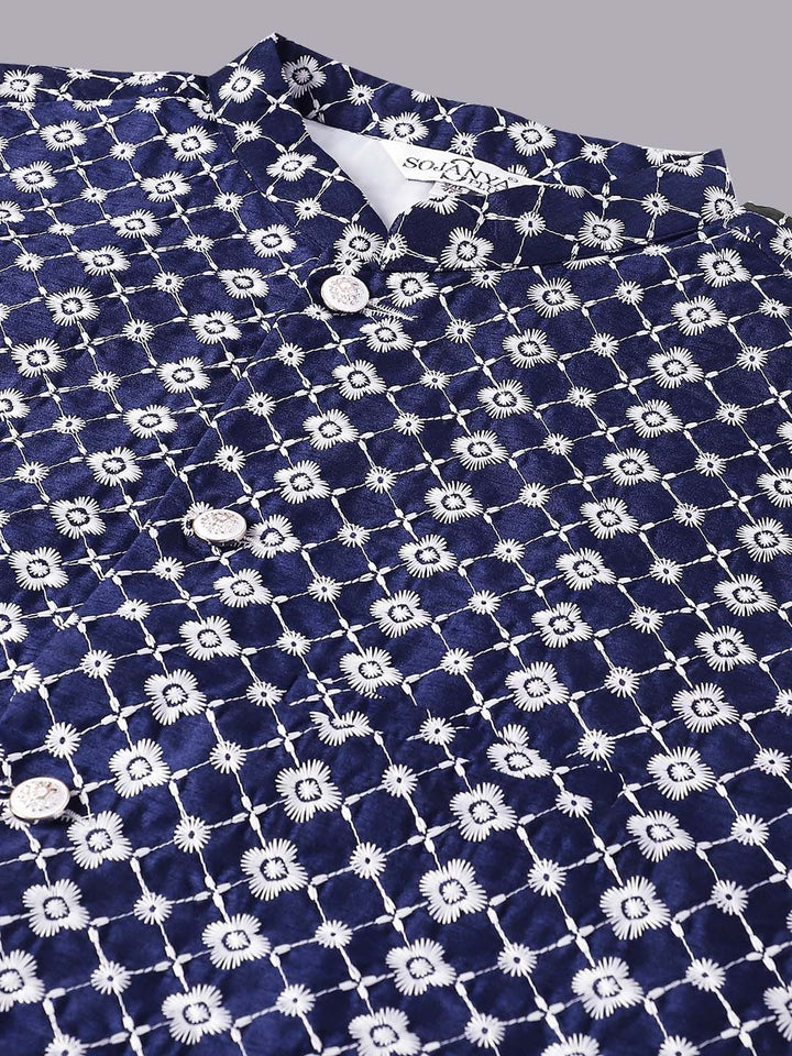 SOJANYA PLUS Regular Dupion Silk Kurta with Pyjamas