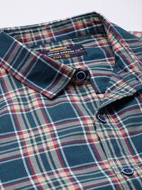 The Indian Garage Co Men Checked Casual Shirt