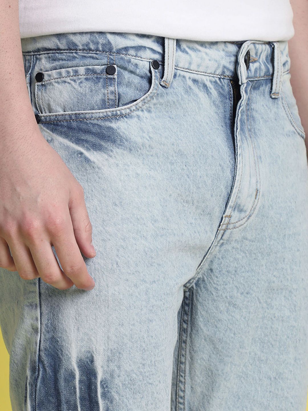 Bene Kleed Men Relaxed Light Shade Jeans