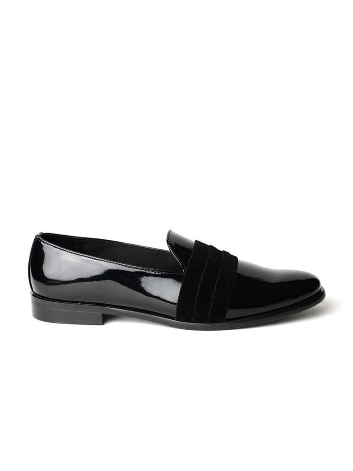 MONKSTORY Lelaki PU Slip-On Sneakers