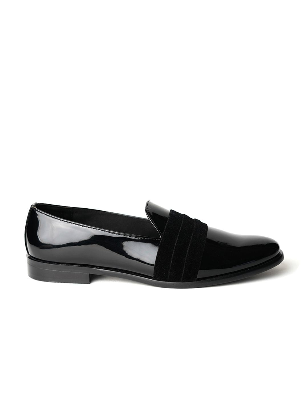 MONKSTORY Lelaki PU Slip-On Sneakers