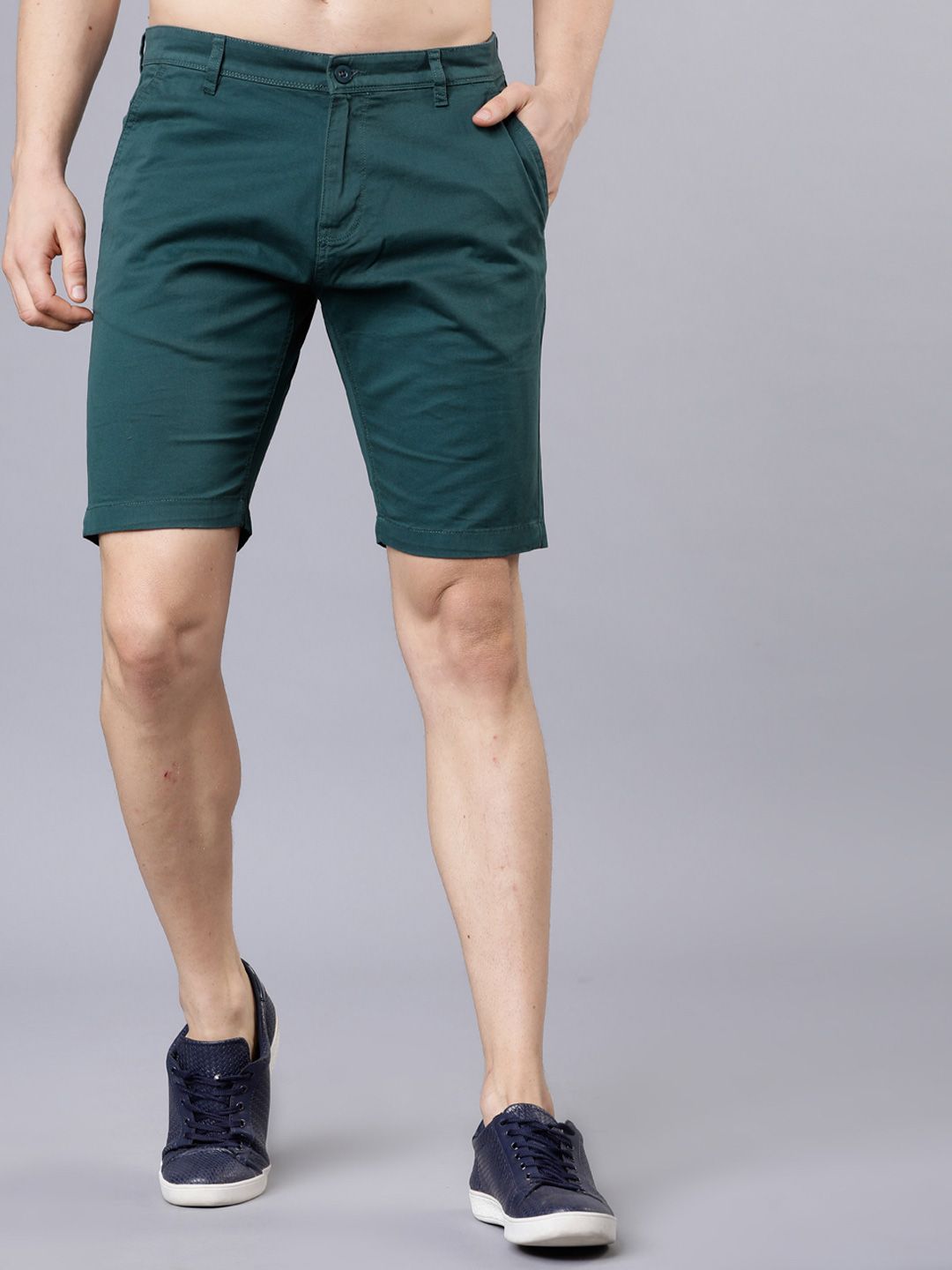 HIGHLANDER Men Slim Fit Chino Shorts
