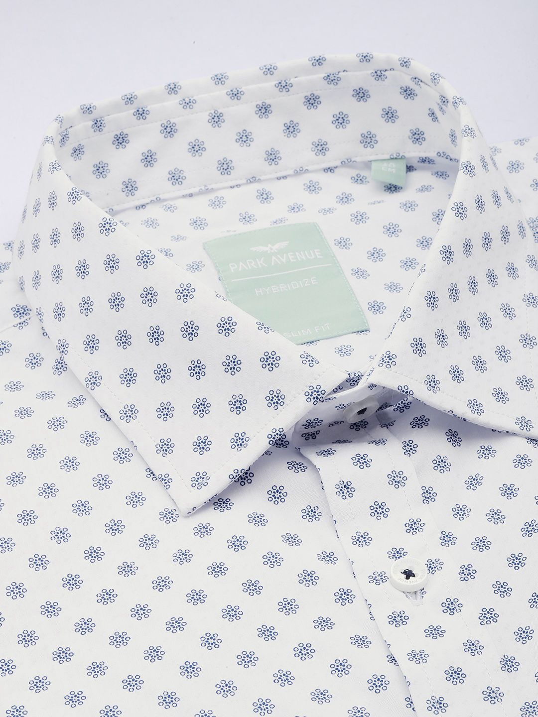Park Avenue Slim Fit Floral Printed Formal Shirt