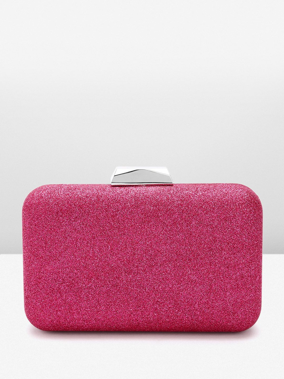 Lino Perros Women Glittery Effect Box Clutch