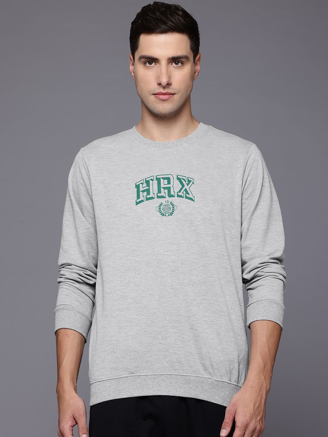 HRX by Hrithik Roshan Printed Lifestyle Sweatshirt