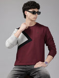 Park Avenue Colourblocked Pullover Sweatshirt