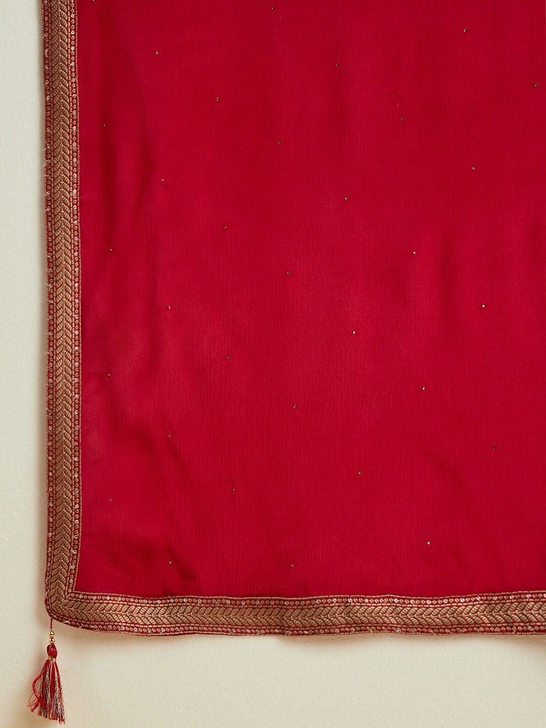 Libas Ethnic Motifs Woven Design Regular Kurta with Trousers & Dupatta