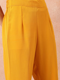 all about you Puff Sleeves Kurta & Trousers
