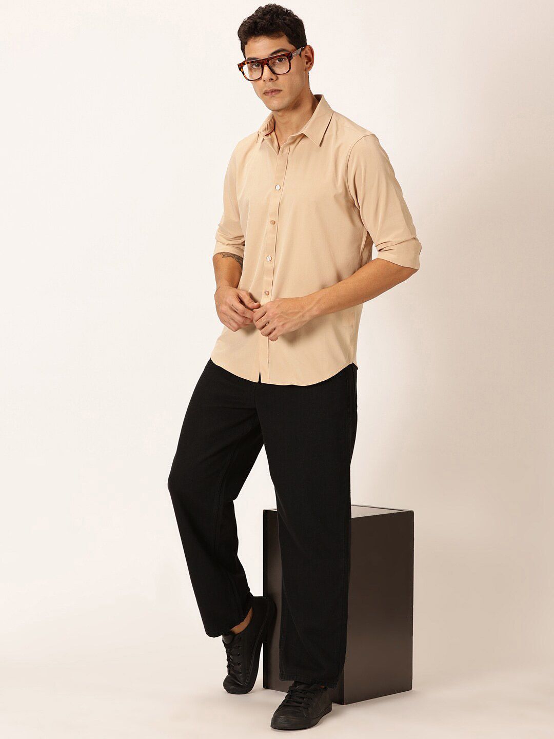 Thomas Scott Premium Slim Fit Long Sleeves Casual Shirt