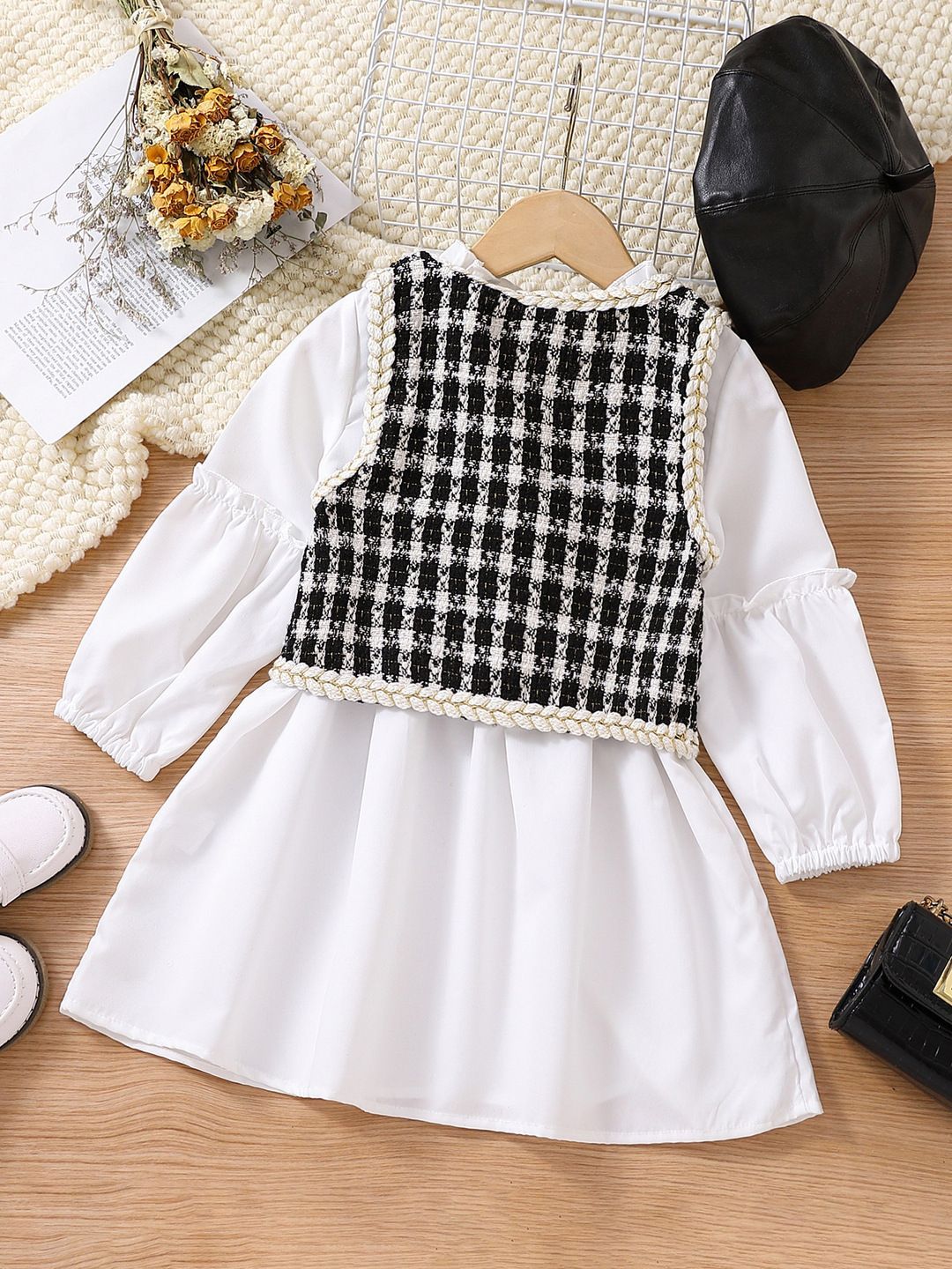 YK Fit & Flare Dress