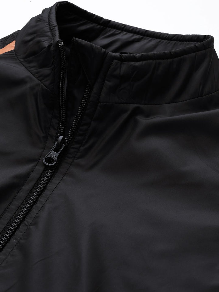 HRX by Hrithik Roshan Rapid-Dry Typography Printed Training or Gym Sporty Jacket