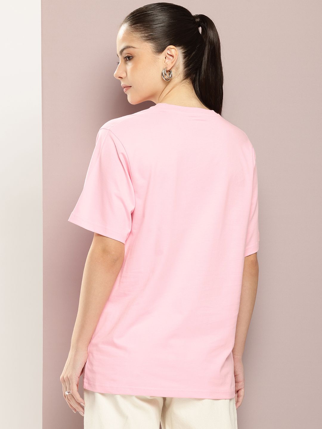 DILLINGER Women Graphic Printed Oversized T-shirt