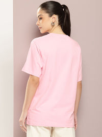 DILLINGER Women Graphic Printed Oversized T-shirt