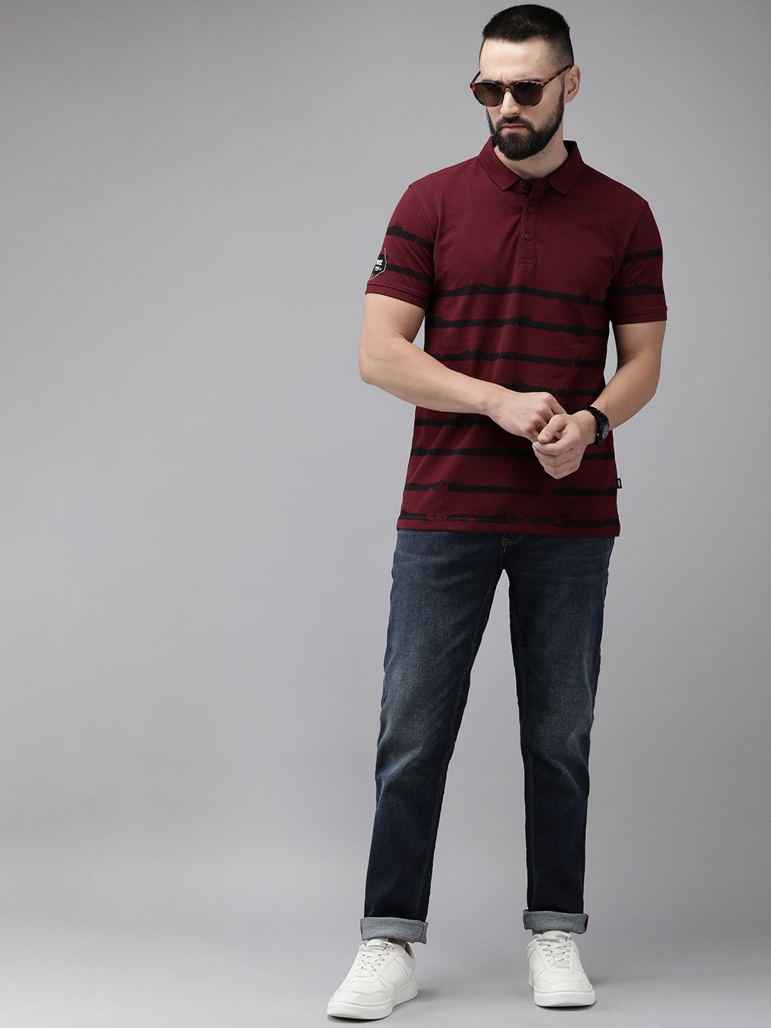 SPYKAR Men Mid-Rise Light Fade Stretchable Jeans