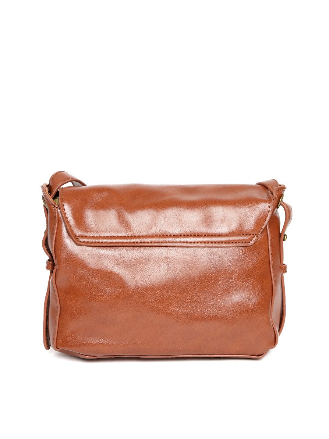 Lino Perros Tan Brown Solid Sling Bag