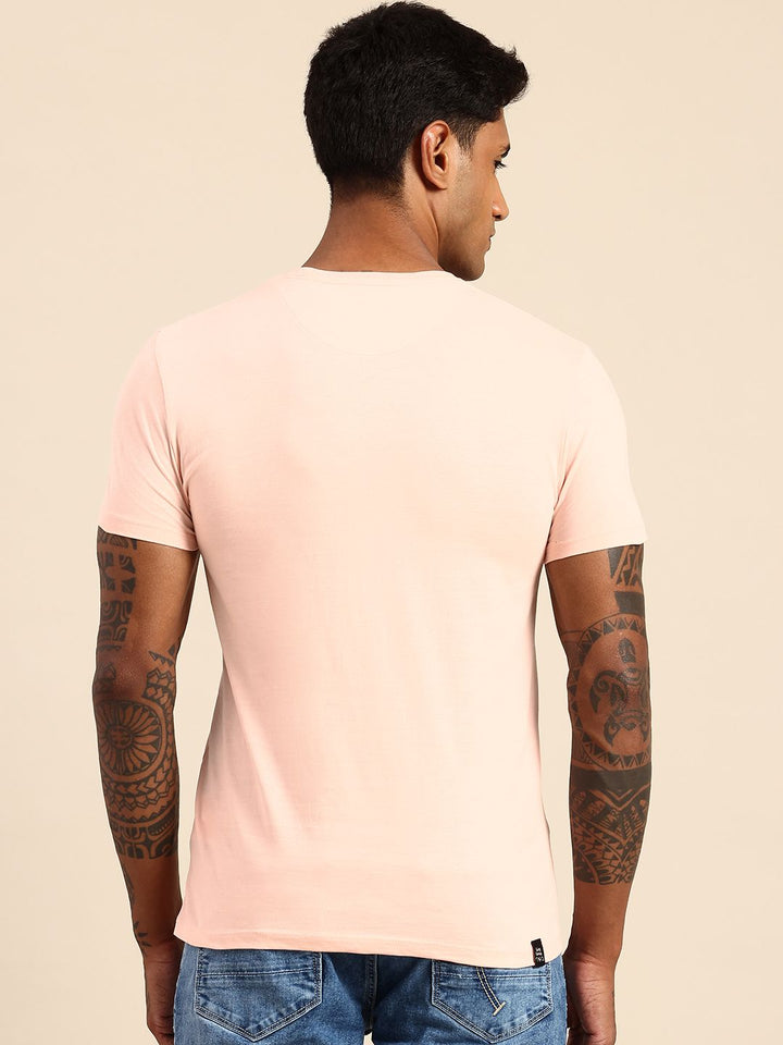 Being Human Brand Logo Printed Pure Cotton T-shirt