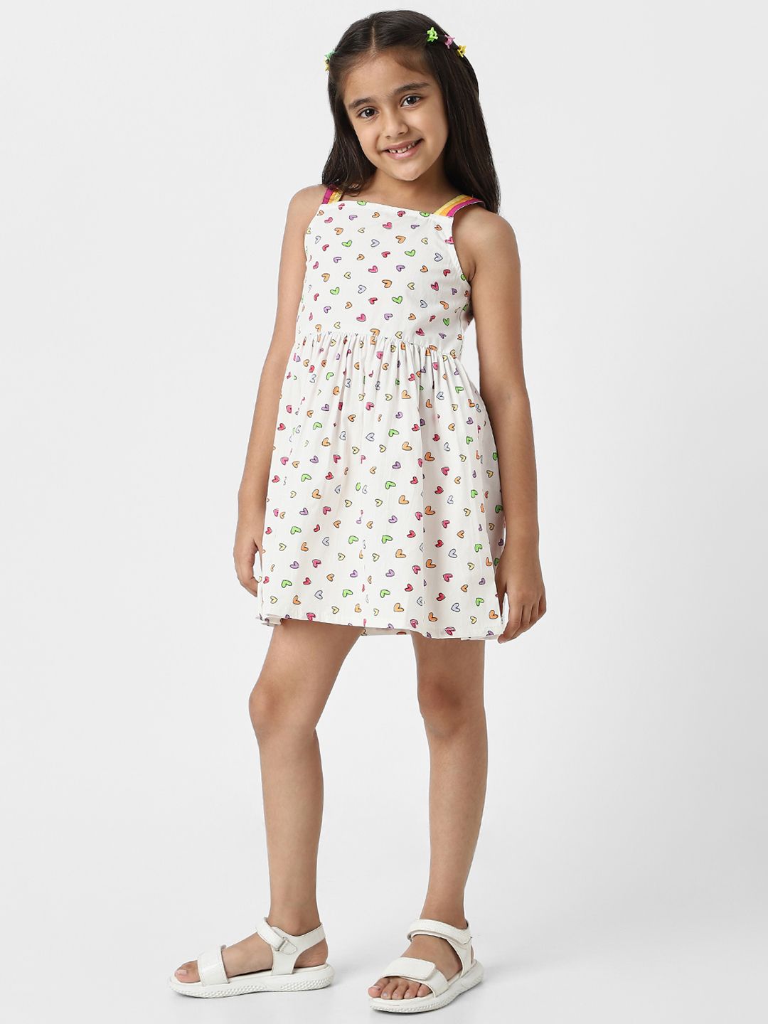 Nauti Nati Print Fit & Flare Dress