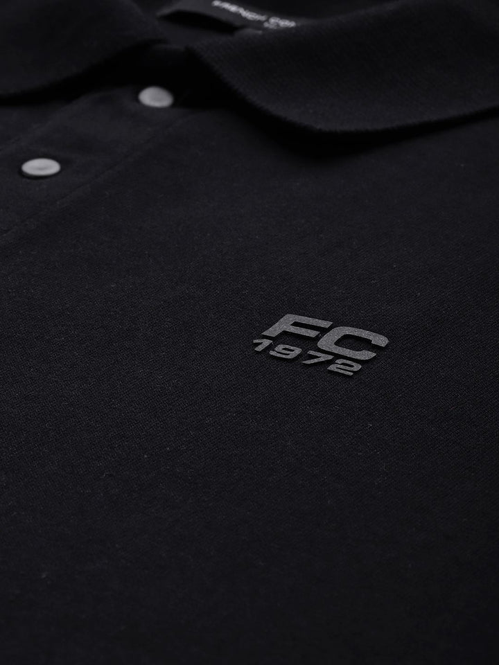 French Connection  Polo Collar Pure Cotton T-shirt