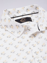 Being Human Pure Cotton Floral Printed Casual Shirt