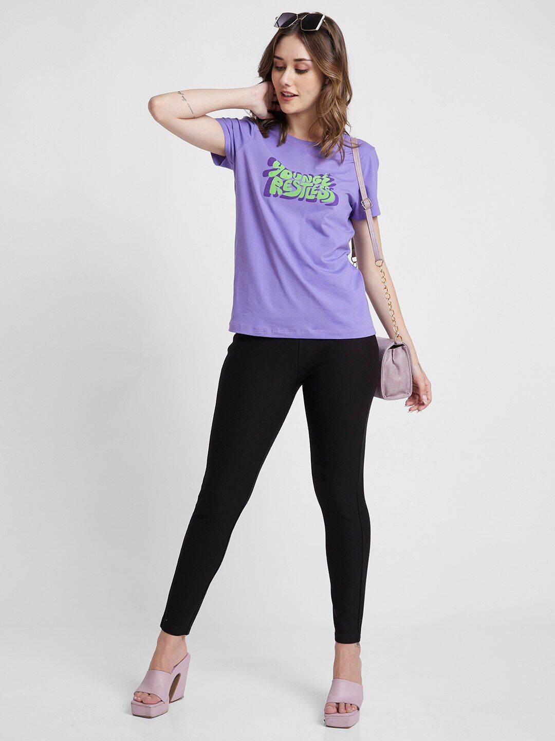 SPYKAR Typography Printed Cotton T-shirt