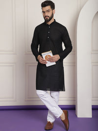 SOJANYA Men Pure Cotton Ethnic Motifs Embroidered Chikankari Kurta