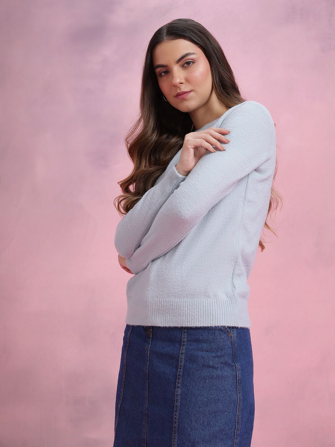 DressBerry Fuzzy Pullover