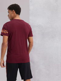 HRX by Hrithik Roshan Placement Print Training T-shirt