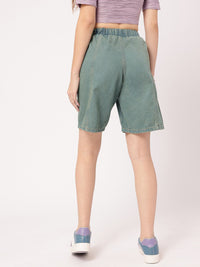 DressBerry Women Easy Streetwear Denim Bermuda Shorts