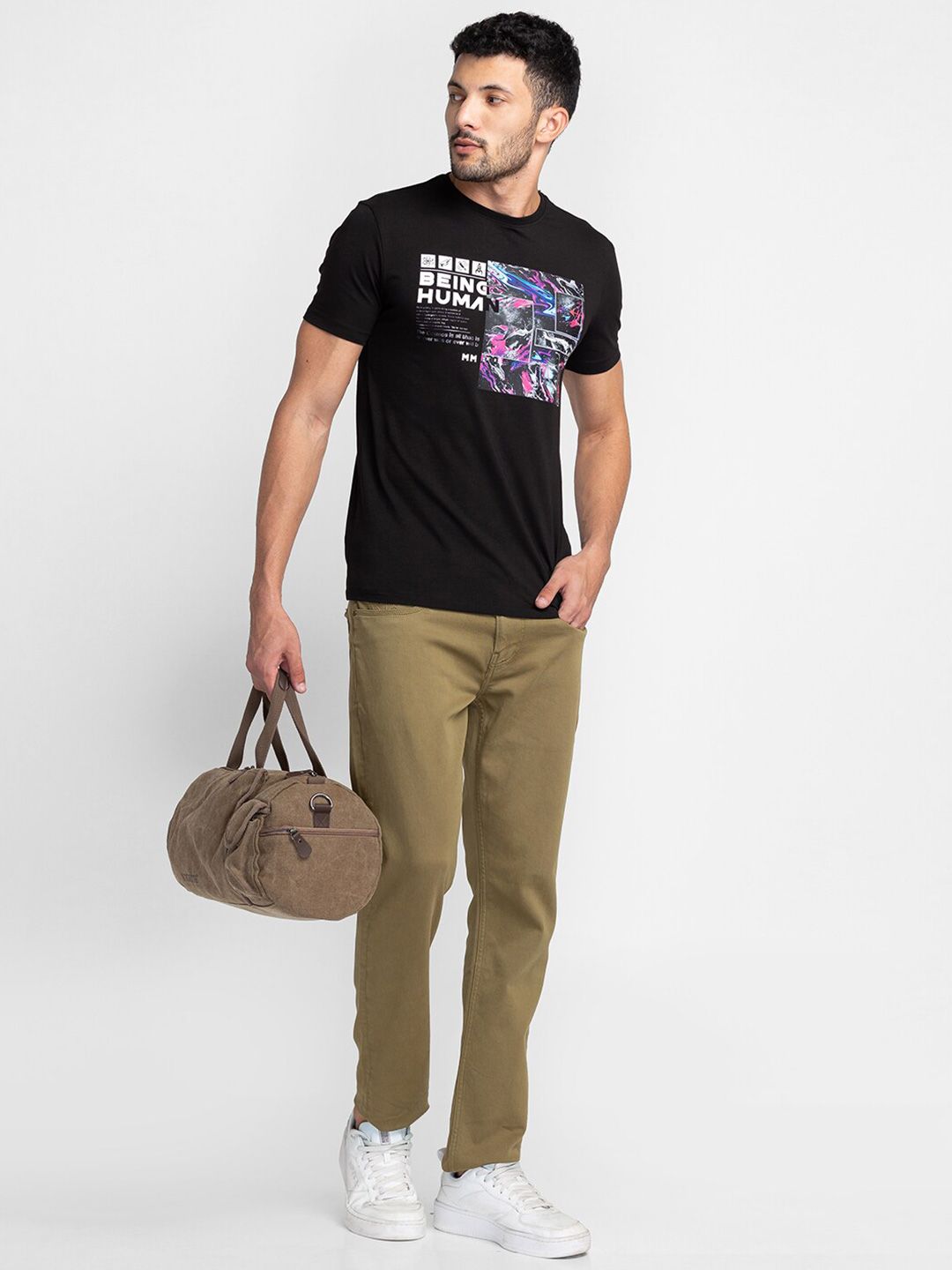 Being Human Graphic Printed T-shirt