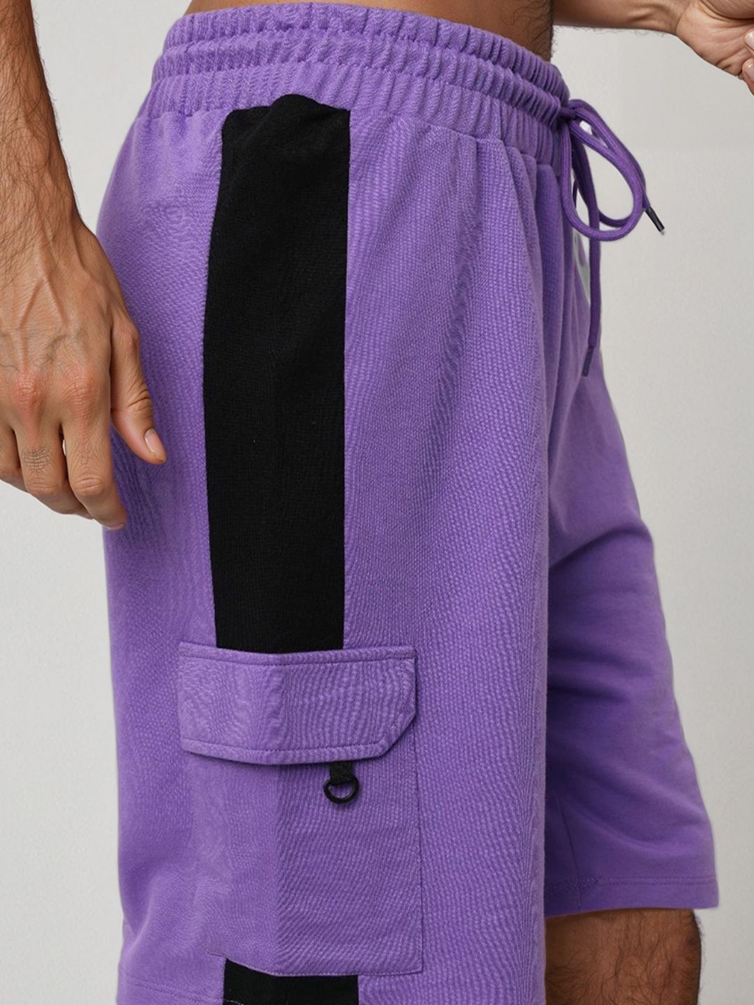 The Indian Garage Co. Men Superman Printed Oversized Fit Shorts