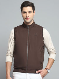 Monte Carlo Men Mock Collar Solid Casual Lightweight Bomber Jacket