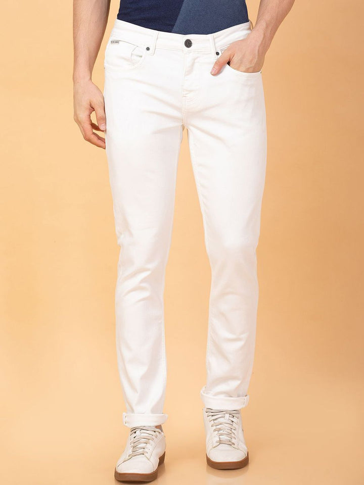 Being Human Men Slim Fit Low Distress Jeans