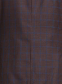 Park Avenue Men Checked Super Slim-Fit Single-Breasted 3-Piece Suits