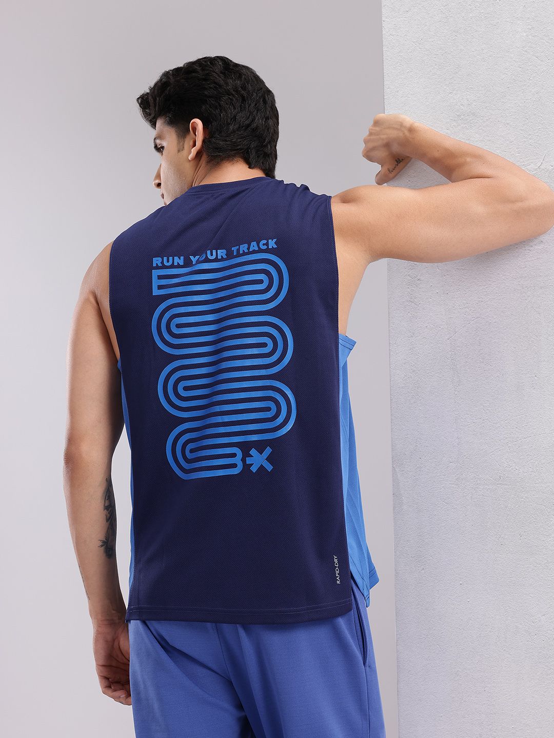 HRX by Hrithik Roshan Printed Rapid-Dry Running T-shirt