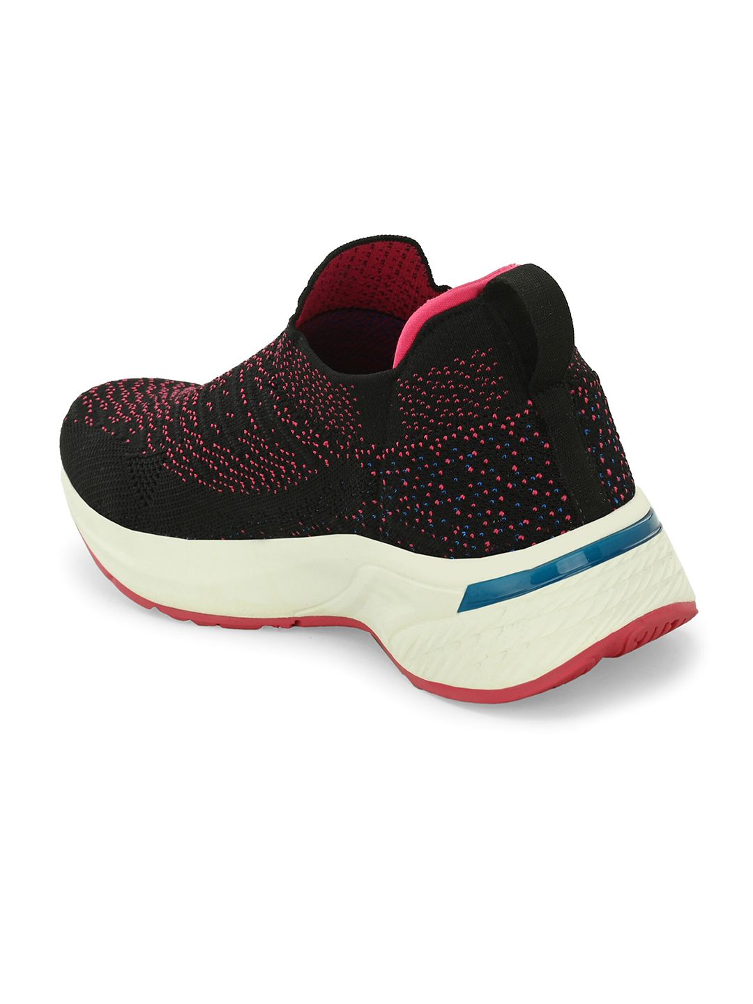 HRX by Hrithik Roshan Women Black & Fuchsia Slip-On Walking  Shoes